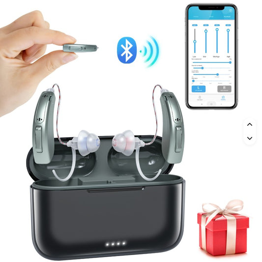 16 Channel OTC self fitting hearing aid.